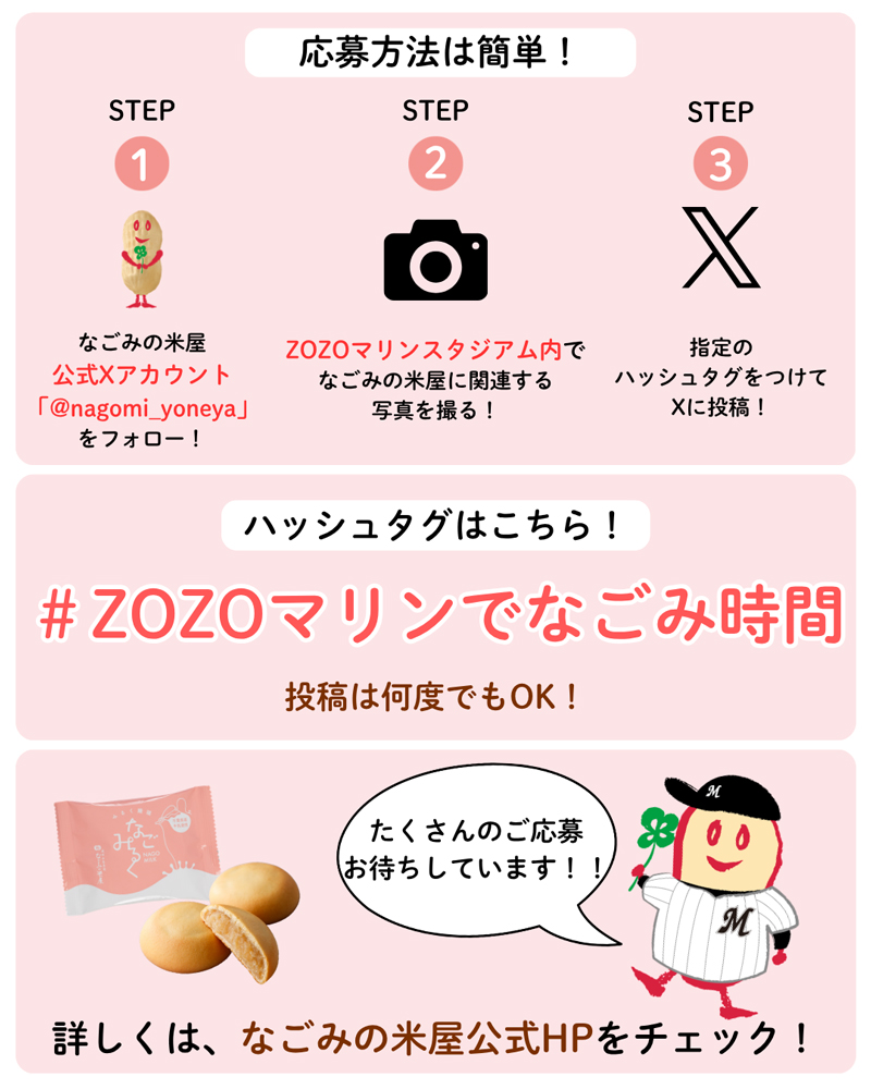 千葉ロッテマリーンズ応援企画の応募方法
